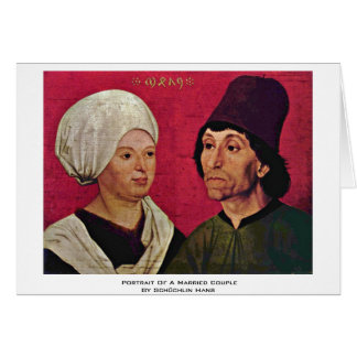 Portrait Of A Married Couple By Schüchlin Hans