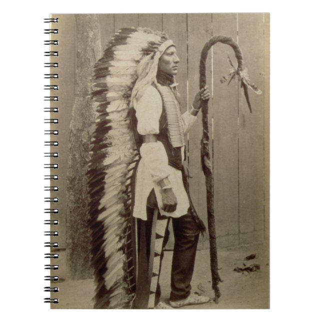 Portrait of a Native American from 'Buffalo Bill's Notebook (Front)