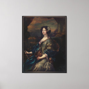 Portrait Of A Noble Lady by Pierre Mignard Canvas Print