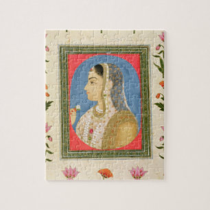 Portrait of a noble lady, from the Small Clive Alb Jigsaw Puzzle