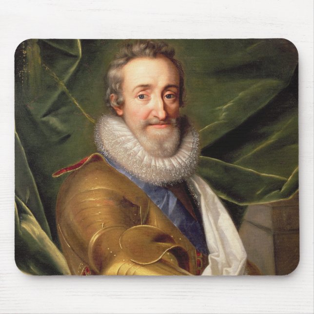 Portrait of a Nobleman in Armour Mouse Mat (Front)