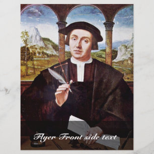Portrait Of A Notary By Quentin Massys