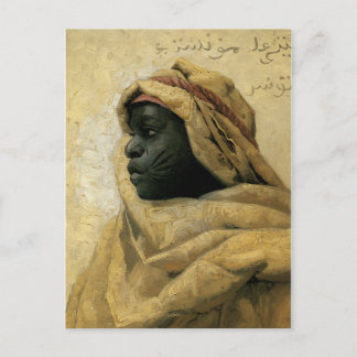 Portrait of a Nubian Postcard