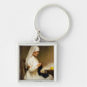 Portrait of a Nurse from the Red Cross Key Ring