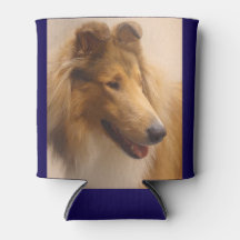 Portrait of a Rough Sable Collie