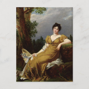Portrait of a Seated Woman Postcard