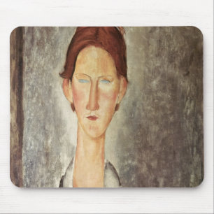 Portrait of a Student, c.1918-19 Mouse Mat