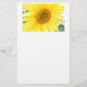 Portrait of a Sunflower Stationery