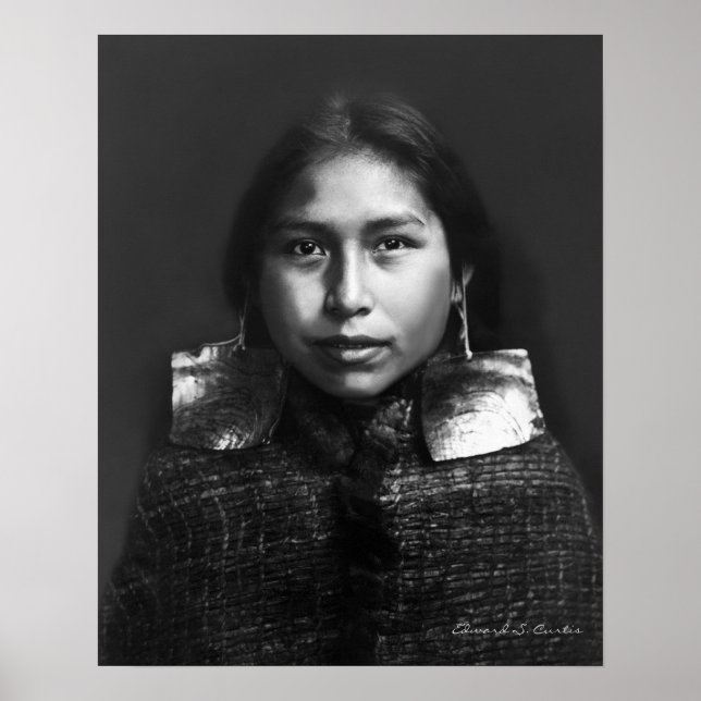 Portrait of a Tsawatenok girl  - 1914 Poster (Front)