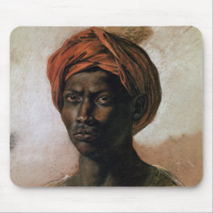 Portrait of a Turk in a Turban, c.1826 Mouse Mat
