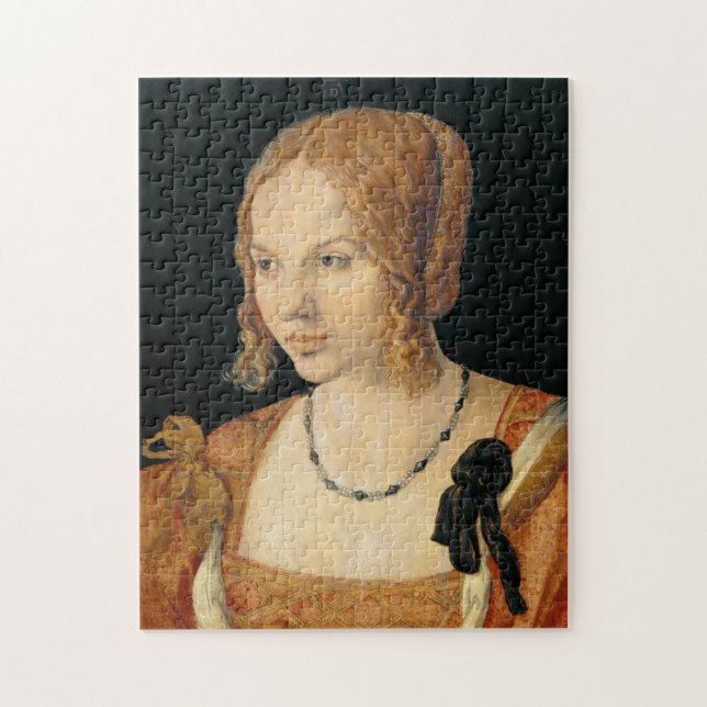 Portrait of a Venetian Woman - Albrecht Dürer Jigs Jigsaw Puzzle (Vertical)