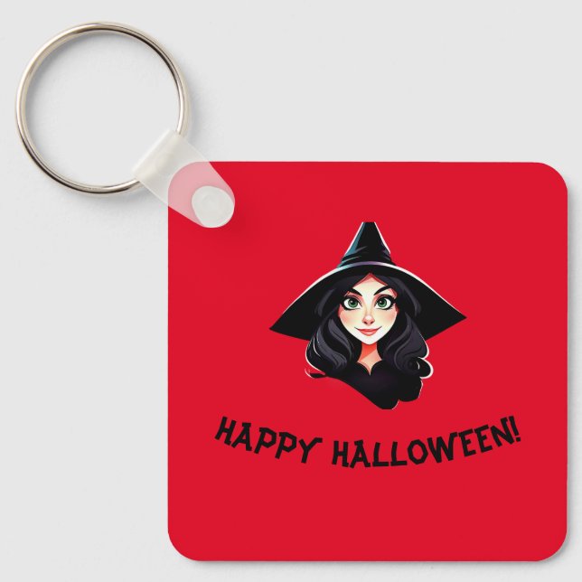 Portrait of a Witch Key Ring (Front)
