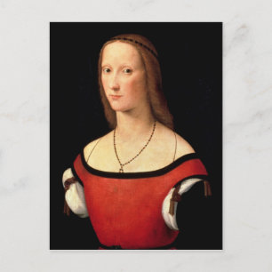 Portrait of a Woman, 1500s Postcard