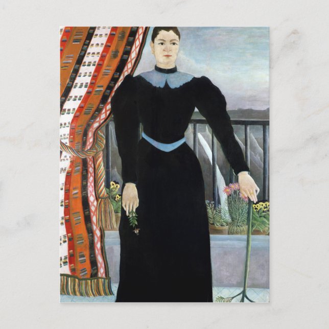 Portrait of a Woman, 1895 Postcard (Front)