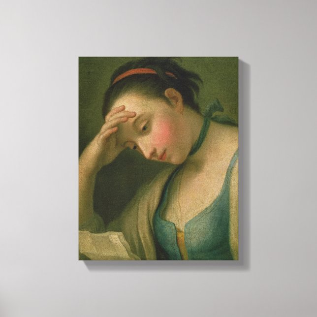 Portrait of a Woman 2 Canvas Print (Front)