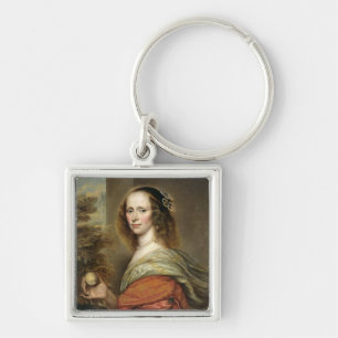 Portrait of a Woman 2 Key Ring