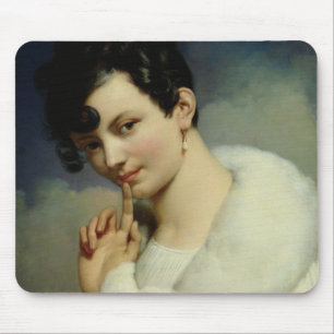 Portrait of a Woman 3 Mouse Mat