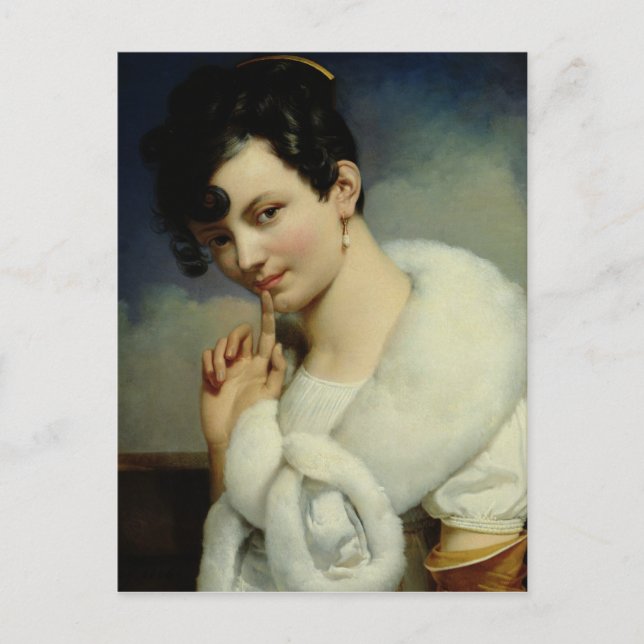 Portrait of a Woman 3 Postcard (Front)