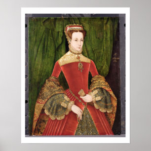 Portrait of a Woman, aged 16, previously identifie Poster