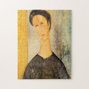 Portrait of a Woman Amedeo Modigliani Jigsaw Puzzle