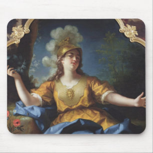 Portrait of a Woman as Minerva, 1730 Mouse Mat