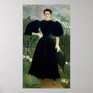 Portrait of a Woman, c.1895-97 Poster