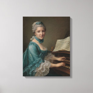Portrait of a Woman Canvas Print
