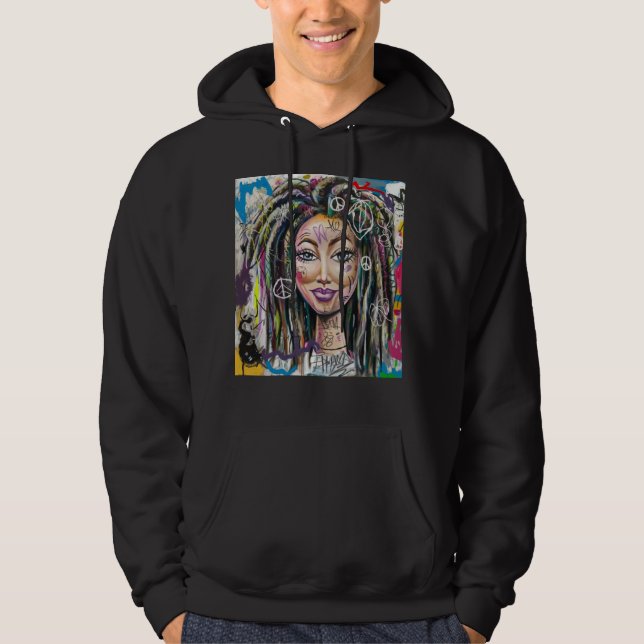 Portrait of a Woman Hoodie (Front)