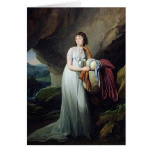 Portrait of a Woman in a Cave