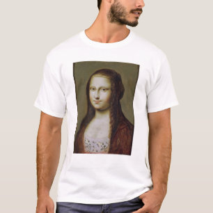 Portrait of a Woman Inspired by the Mona Lisa T-Shirt