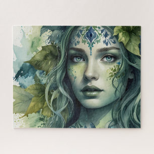 Portrait of a woman jigsaw puzzle