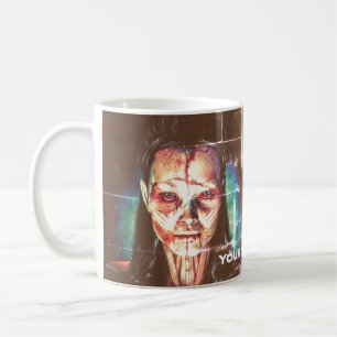Portrait of a woman. Personalised Coffee Mug