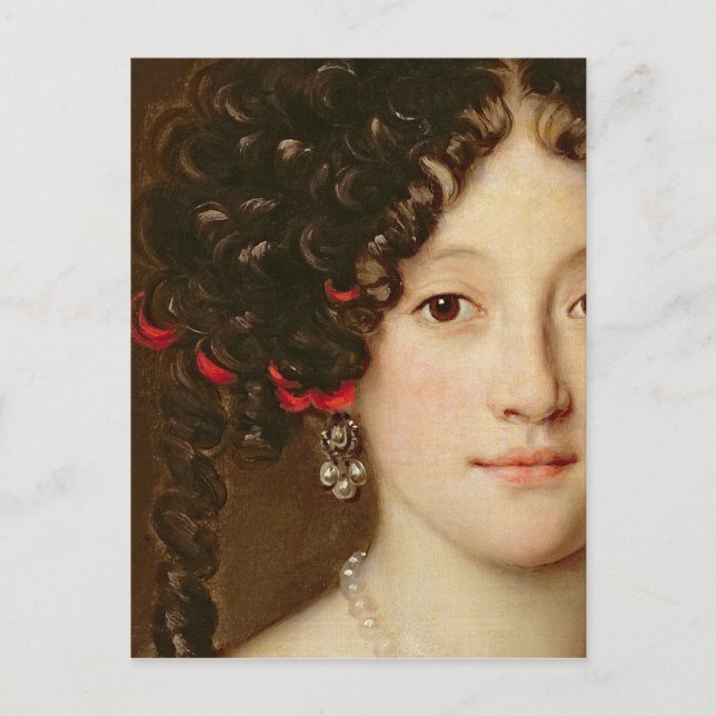 Portrait of a Woman Postcard (Front)