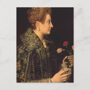Portrait of a Woman Postcard