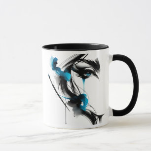 Portrait of a Woman With A Wonderful Eye. Mug
