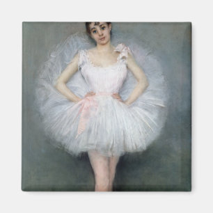 Portrait of a Young Ballerina Magnet
