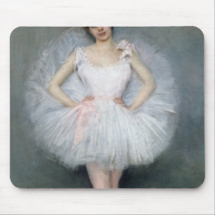 Portrait of a Young Ballerina Mouse Mat