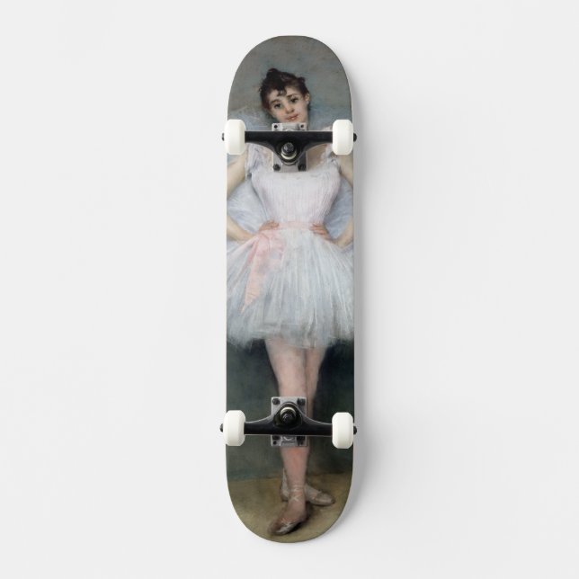 Portrait of a Young Ballerina Skateboard (Front)