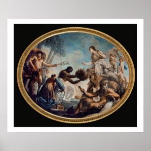 Portrait of a young Gentleman (oil on canvas) Poster