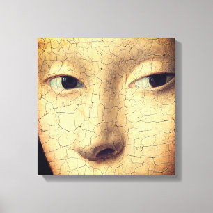 Portrait of a Young Girl (detail) Canvas Print