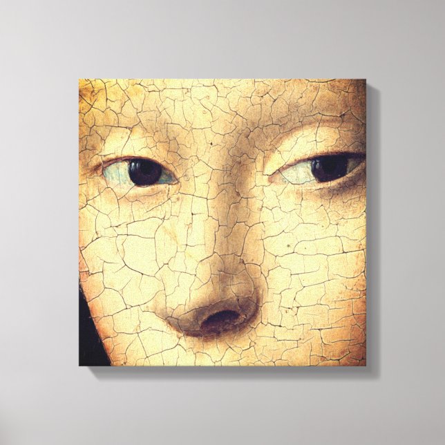 Portrait of a Young Girl (detail) Canvas Print (Front)