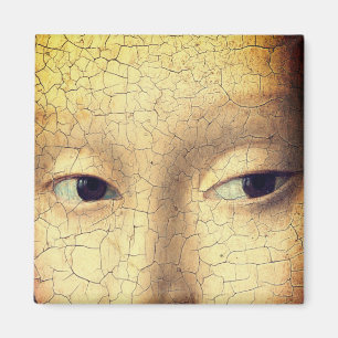 Portrait of a Young Girl (detail) Magnet