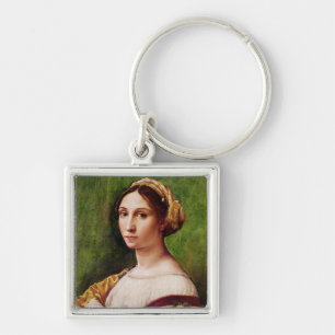 Portrait of a Young Girl Key Ring