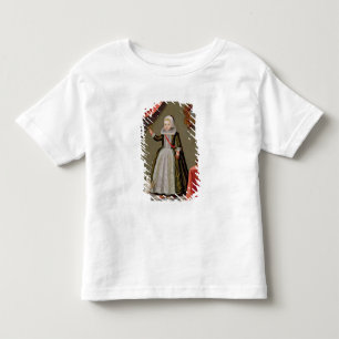 Portrait of a Young Girl with a Bird Toddler T-Shirt