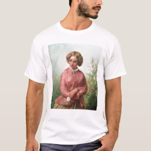 Portrait of a young girl with a rose T-Shirt