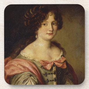 Portrait of a young lady coaster
