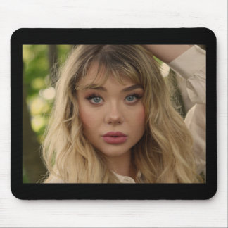Portrait of a Young Lady Mouse Mat