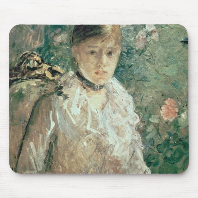 Portrait of a Young Lady Mouse Mat (Front)