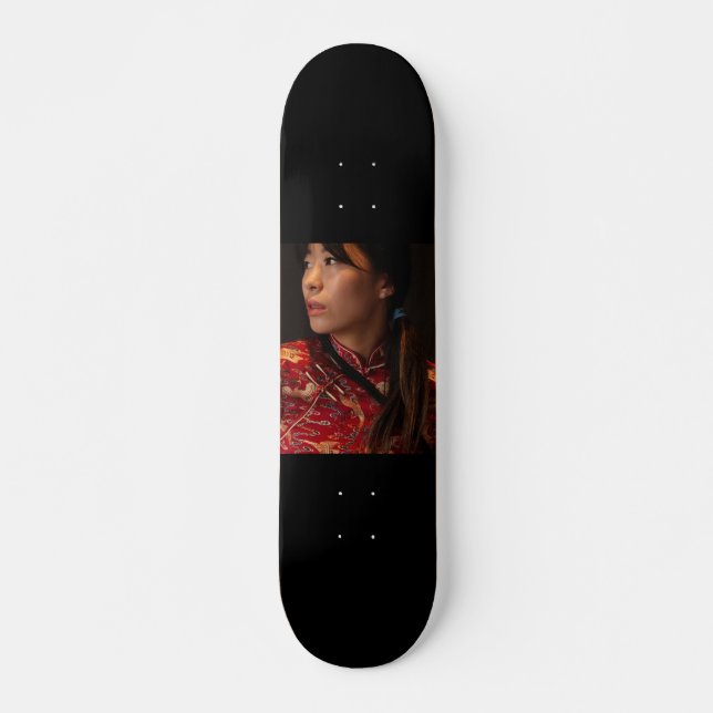 Portrait of a Young Lady Skateboard (Front)