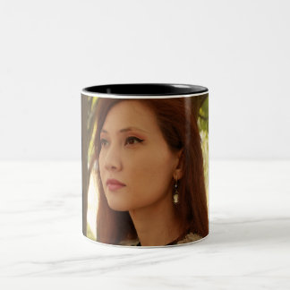 Portrait of a Young Lady Two-Tone Coffee Mug